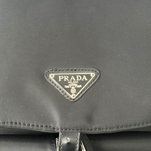 Prada backpack. Fairly used but in great condition. Perfect first designer bag! - Picture 4 of 5
